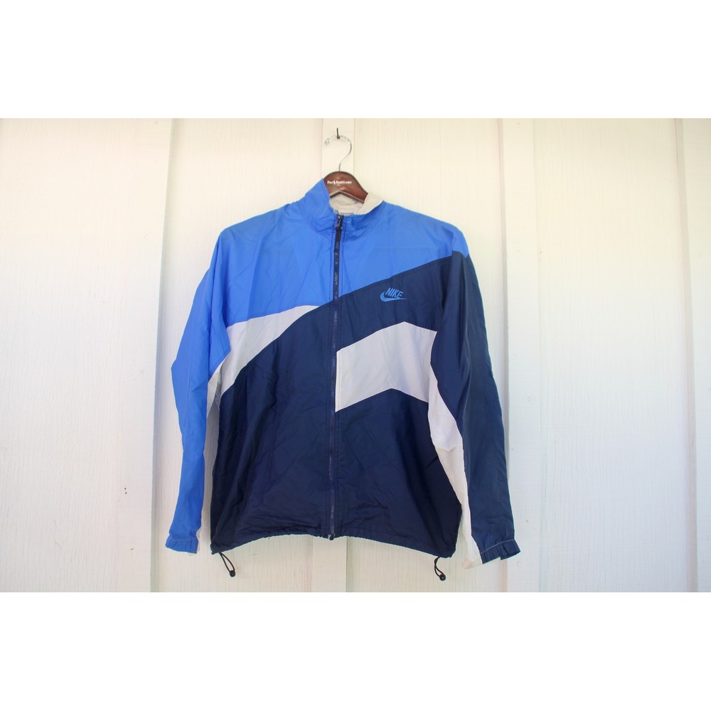 Vintage 90s Nike Colorblock Windbreaker Jacket Men's Large